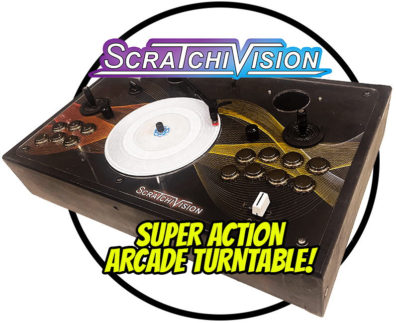 Scratchivision - Super action arcade turntable